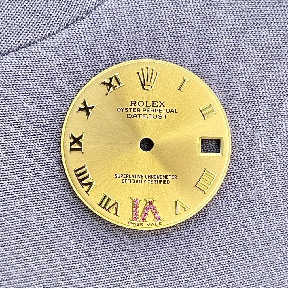 DATEJUST CHAMPAGNE ROMAN RUBY DIAMOND VI DIAL