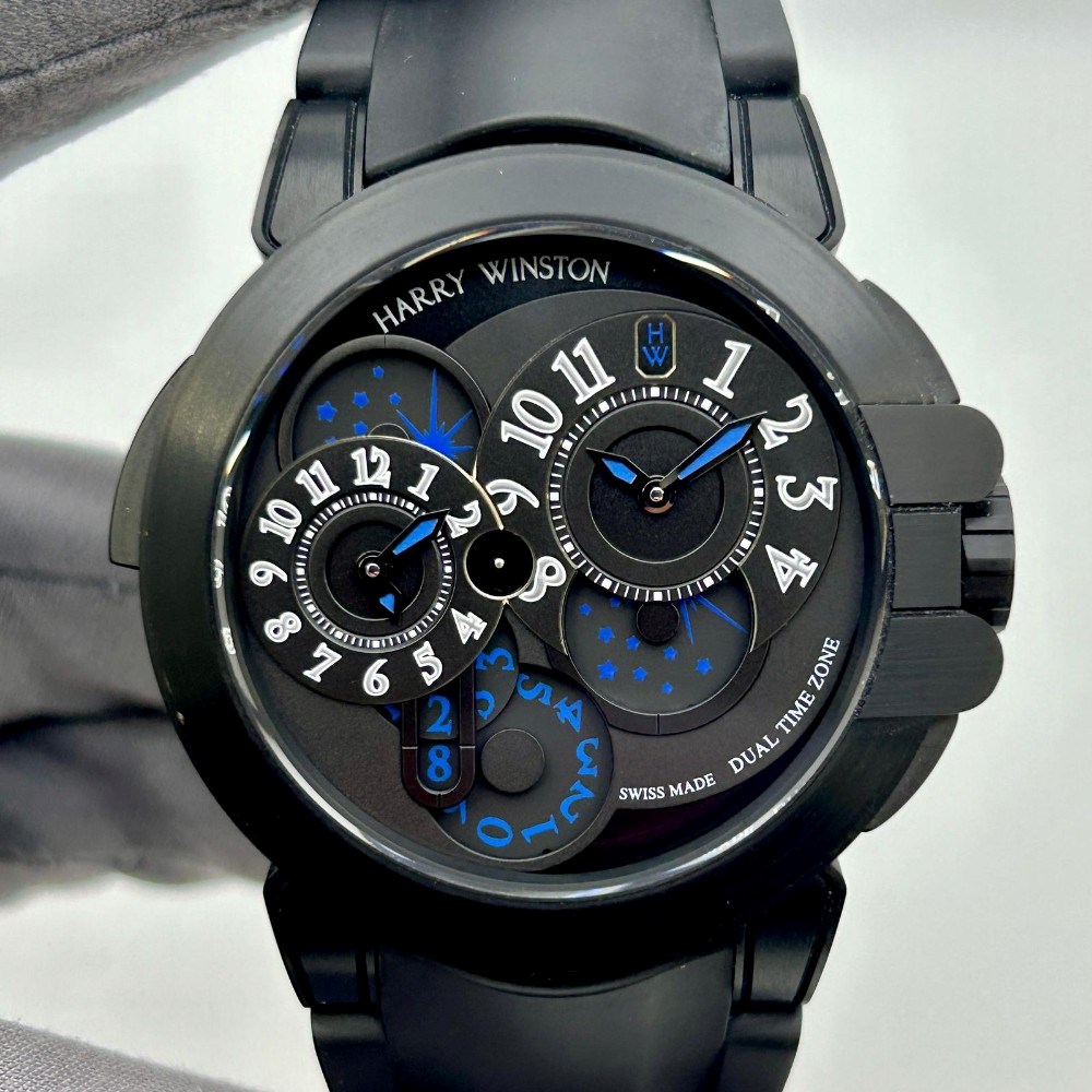 OCEAN DUAL TIME BLACK EDITION 44MM