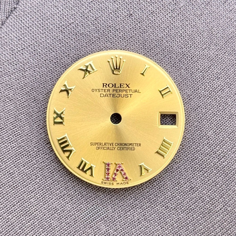 DATEJUST CHAMPAGNE ROMAN RUBY DIAMOND VI DIAL